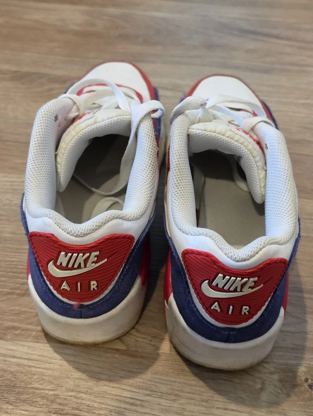 Nike Air Max 90s USA Youth 7 Sneakers